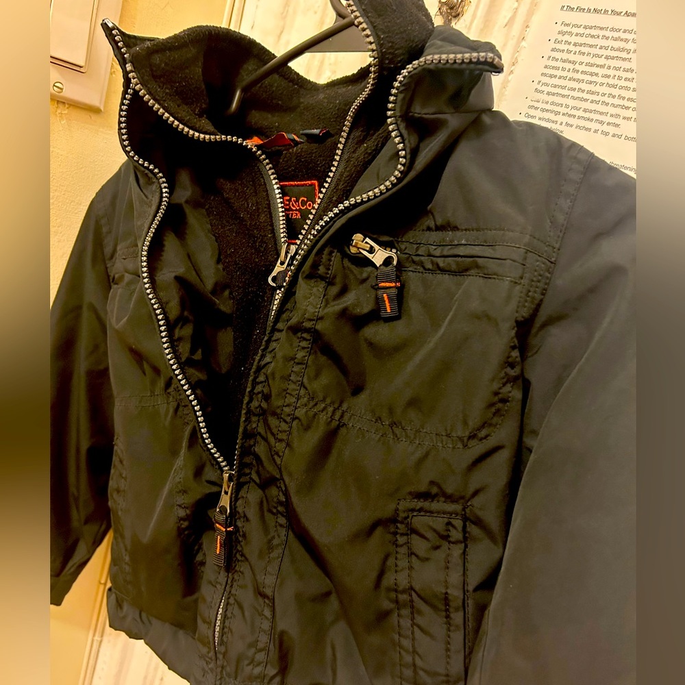 Like New Hawke & Co doubled layered Winter  jacket boy 4T